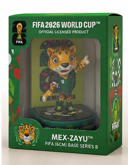 figurka, Zayu, oficiální maskot FIFA MS 2026, výška 6 cm, plast, originál barvy, SF20260007