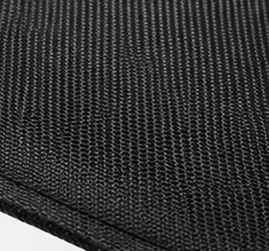 botník, 2 patra, kov/plast/textilie, 21x59x28 cm, černá, BB20260017