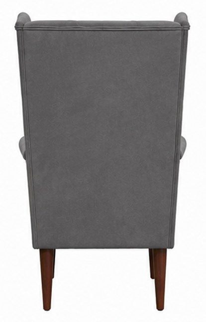 relaxační křeslo, ušák, odpočinkové, dřevo/kov/samet, 102x78x66 cm, nohy tmavé/tmavě šedá, KR20260071