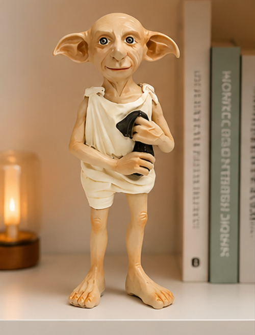 figurka, skřítek DOBBY, výška 16 cm, pryskyřice, originál barvy, SF20260004