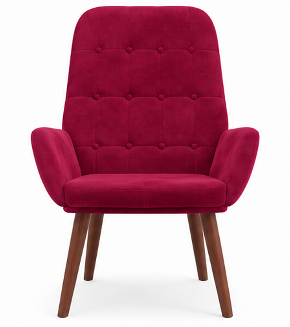 relaxační křeslo, odpočinkové, dřevo/kov/textil, 96x69x78 cm, nohy tmavé/vínová, KR20260050