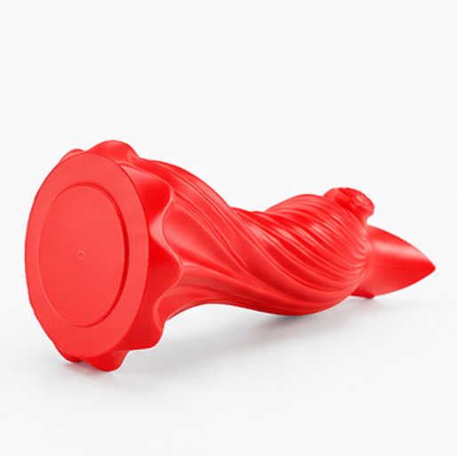 váza, styl půvab, plast, 12x4x4 cm, červená, VD0260021