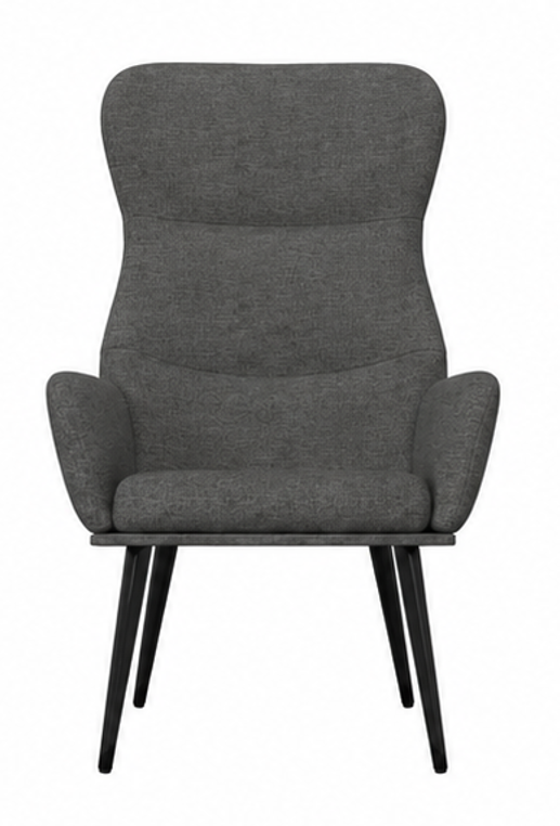 relaxační křeslo, odpočinkové, dřevo/kov/textil, 96x68x79 cm, nohy černé/tmavě šedá, KR20260056