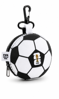 polštář, dekorativní, multifunkční, tvar míče, motiv WORLD CUP 2026, 16x16/29x16 cm, polyester/akryl/látka, tématika MS 2026, PD20260002